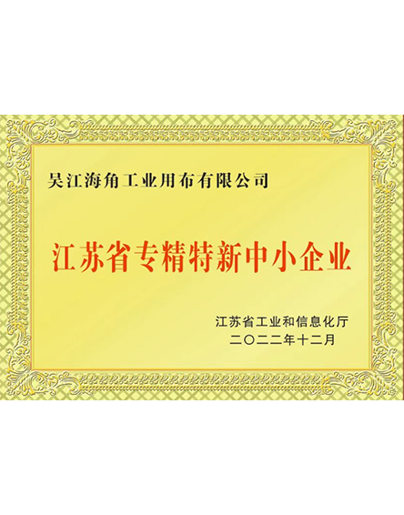 江苏省专精特新中小企业